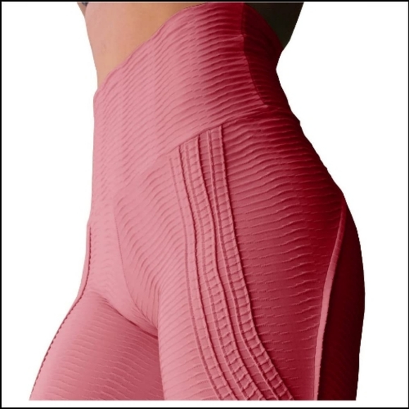 Pants - Ruched Butt Lifting Leggings High Waisted